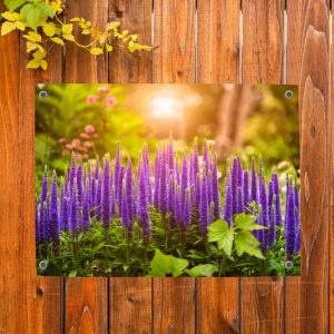 Lentegevoel in de tuin – tuinposter van Pillow Buddies